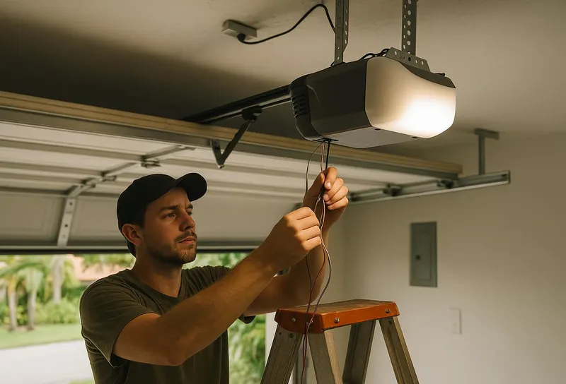Garage Door Opener Installation in Cottondale
