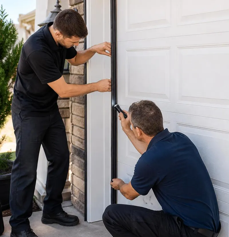 Off Track Door Repair in Cottondale